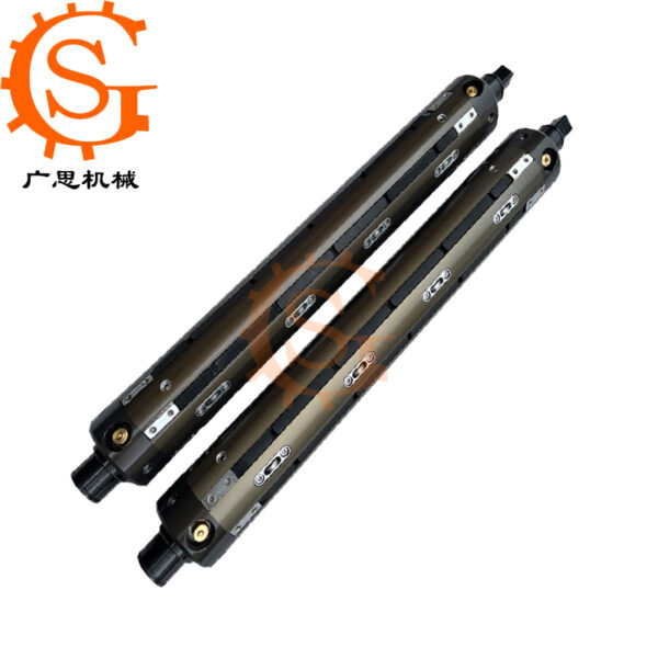 Strip type air shaft with bearings